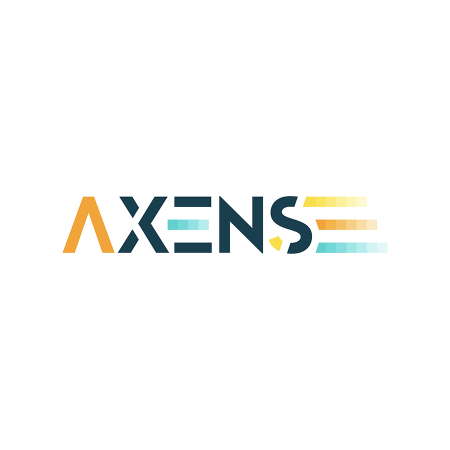Logo axens 2023 accompagné de sa nouvelle ligne éditoriale