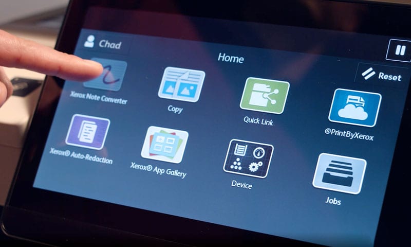 Application Note Converter écran imprimante Application Note Converter écran imprimante